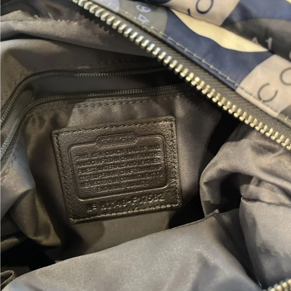 Coach bag charm